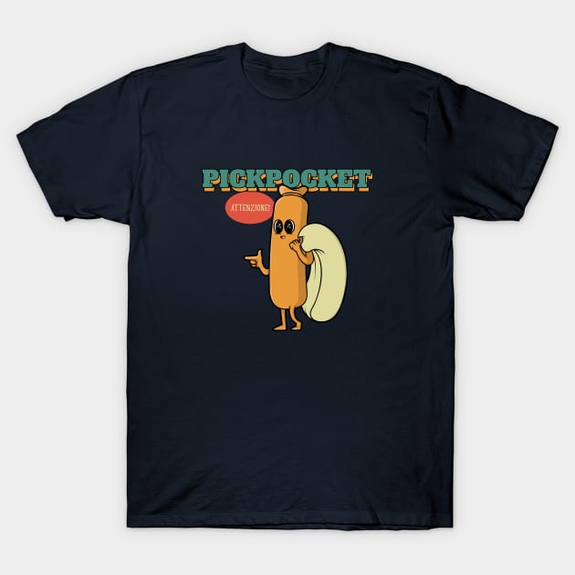 Pickpocket T-Shirt by Moreira.art